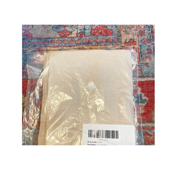 Quince European Linen Euro Sham Toffee 20"X 20"  NWOT - Picture 3 of 3